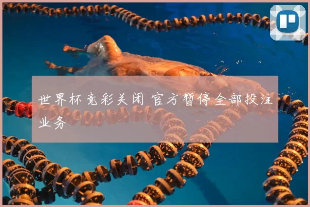 世界杯竞彩关闭 官方暂停全部投注业务